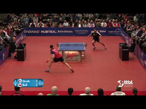 Jonathan Groth vs Timo Boll (TTBL SELECTED)
