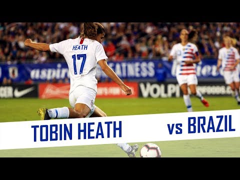Tobin Heath Highlights | USA vs Brazil | 05.03.2019