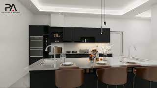 Sleek and Chic Modern Grey Kitchen Cabinets Transformation