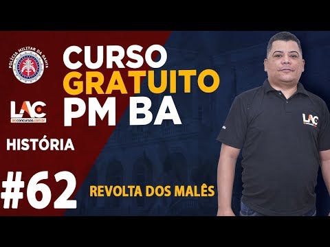 PM BA 2019 - Revolta dos Malês