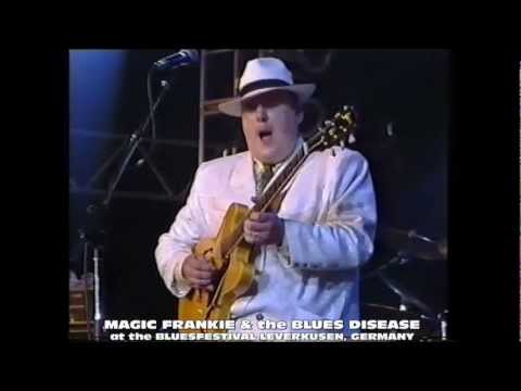 Magic Frankie & the Blues Disease live at the Leverkusen Bluesfestival, Germany