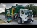 Waste Management Brand New Peterbilt 520 NGen McNeilus ZR Garbage Truck