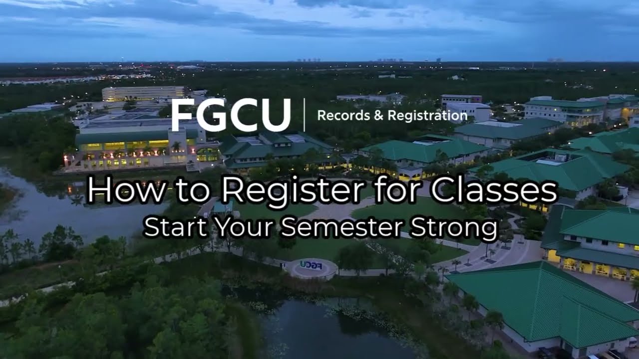 How to Register For ClassesVideo Thumbnail