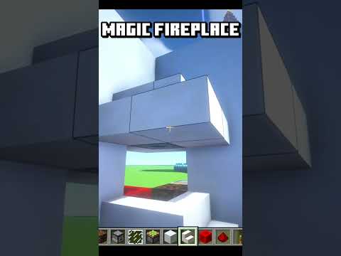 Unbelievable! Hobber BOT conjures MAGIC FIRE in Minecraft! 🔥 #shorts