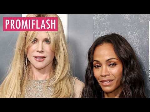 Video Thumbnail: Nicole Kidman & Zoe Saldana strahlen bei "Lioness"-Premiere