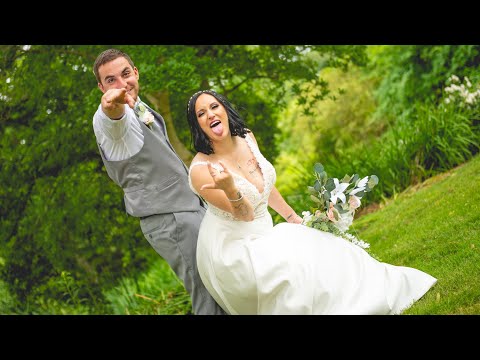 Ashliann & David's Wedding - Rock to Romance, Motorcycle, Dancing, Partying and Vows with 4K Drone