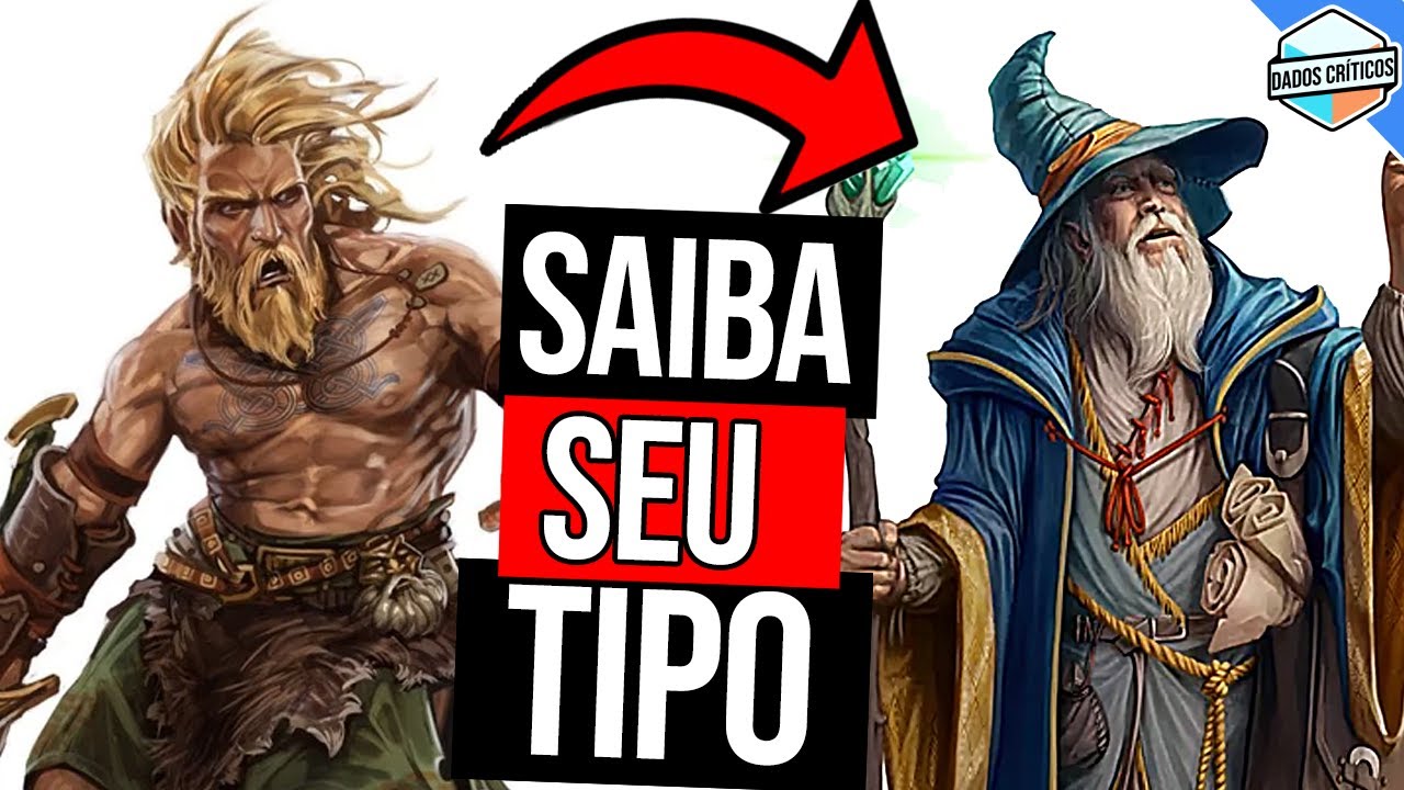 7 TIPOS DE JOGADORES NO RPG DE MESA