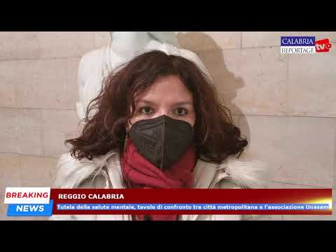 Reggio Calabria: tutela salute mentale, tavolo confronto tra Metrocity e associazione Unasam.