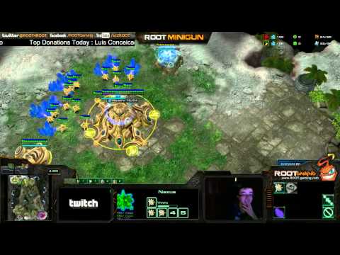 ROOTMinigun Coaching Master Protoss PvZ Part 1