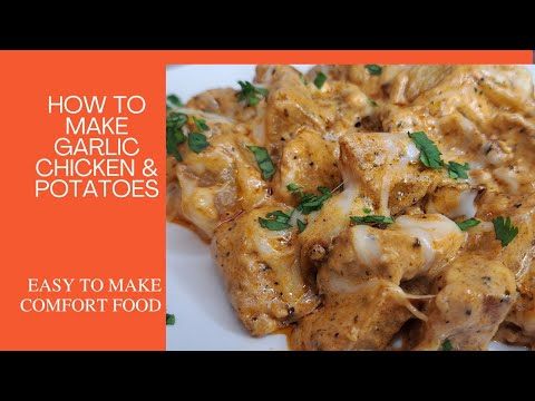 How to Make Garlic Chicken and Potatoes #chicken #food