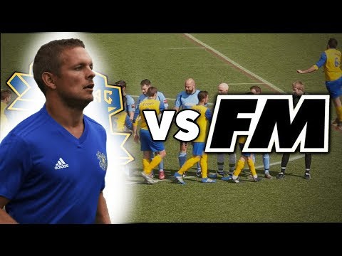 BROWN GOAL vs FOOTBALL MANAGER - (4-0) - HASHTAG UNITED GOALS