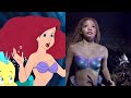 Chronological Comparison Of The Little Mermaid 1989 Animation VS 2023 Live Action