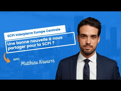 Une bonne nouvelle à nous partager pour Interpierre Europe Centrale ?