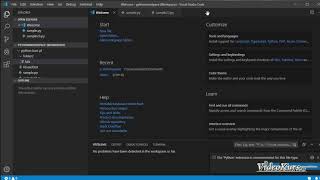 Visual Studio Code - Python - ustawienie workspace - instalacja rozszerzeń