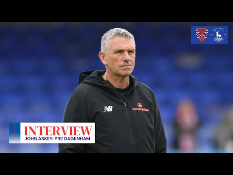 🤞 “We need some luck to get us going again” | John Askey pre Dagenham