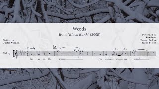 Woods- Bon Iver (Transcription)