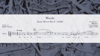 Woods- Bon Iver (Transcription)