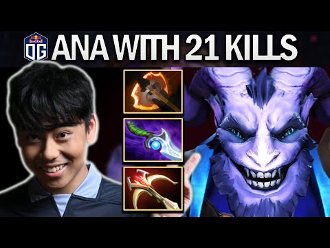 OG.ANA RIKI WITH 20 KILLS - DOTA 2 7.25 GAMEPLAY