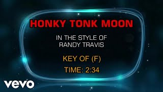 Randy Travis - Honky Tonk Moon (Karaoke)