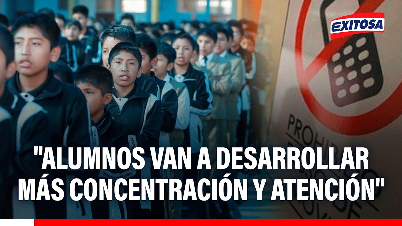 🔴🔵 Minedu restringe el uso de celulares en los colegios