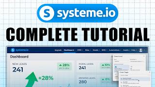 Systeme.io For Complete Beginners | Full Setup Tutorial