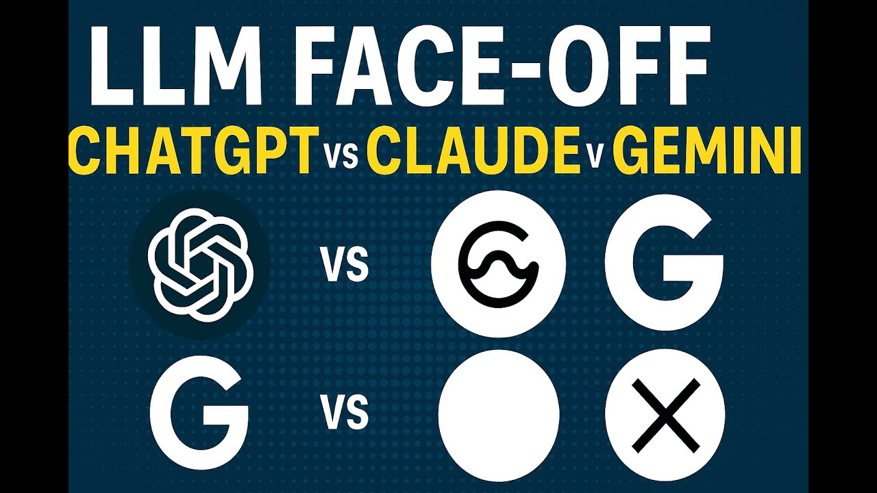 LLM Face-Off: ChatGPT vs Claude vs Gemini vs Grok