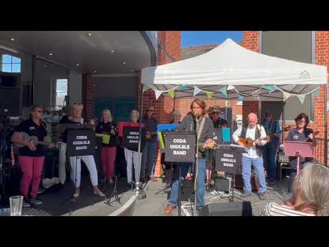 Coda Ukulele Band at St Barbe Museum and Gallery 18/9/22