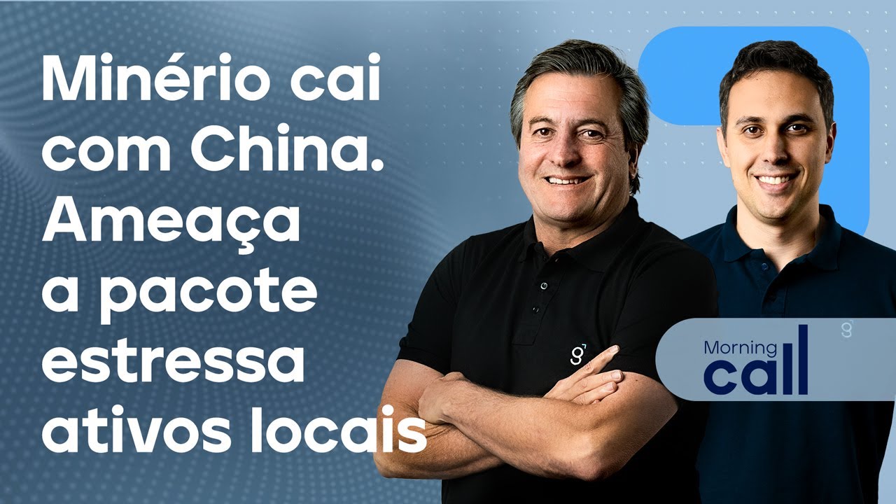 🔴 13/12/24 Minério cai com China | Ameaça a pacote estressa ativos locais | Morning Call