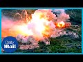 Russian Thermobaric Bombs Decimate Homes In Donetsk Ukraine