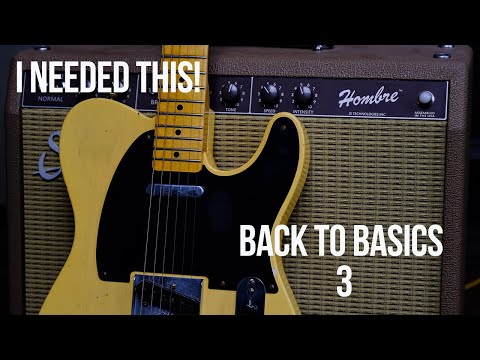 A Broadcaster, a Suhr Hombre and a pedal or two... Back to Basics Pt 3.