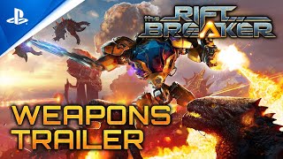 PlayStation The Riftbreaker - Weapons Trailer | PS5 anuncio