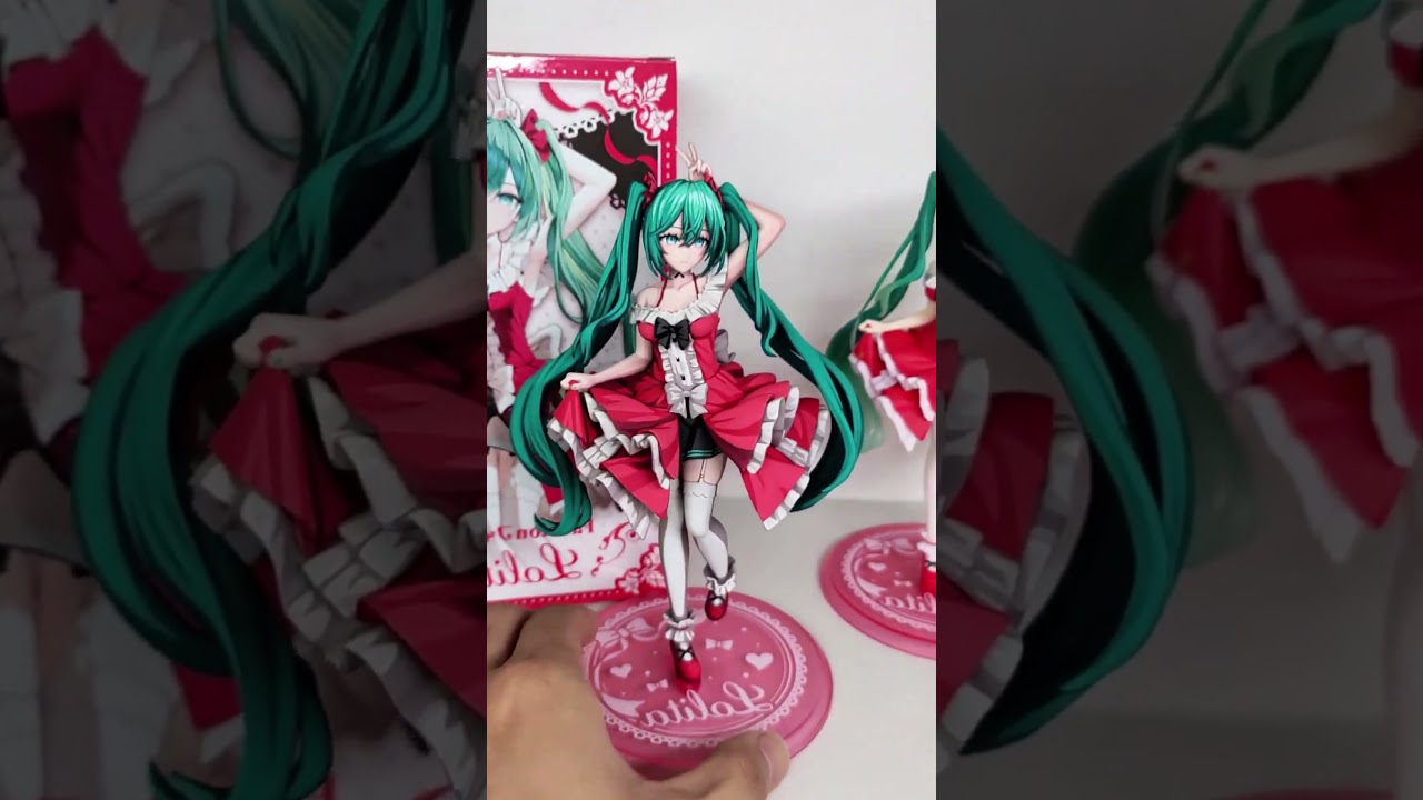 repaint a miku figure #repaint#anime #miku