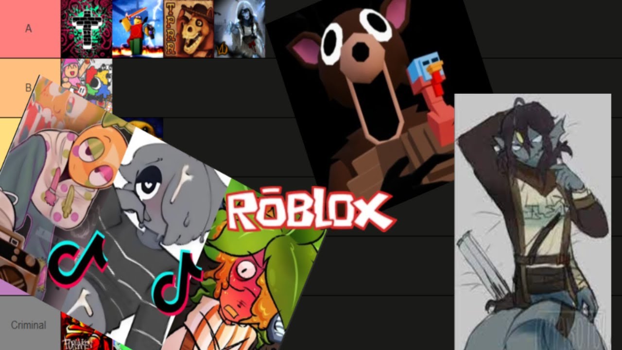 The Roblox Fandom Tier list
