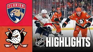 Anaheim Ducks vs Florida Panthers