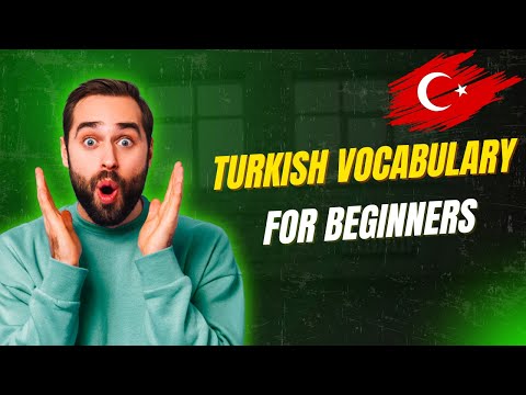 Turkish Vocabulary: Beginners video thumbnail