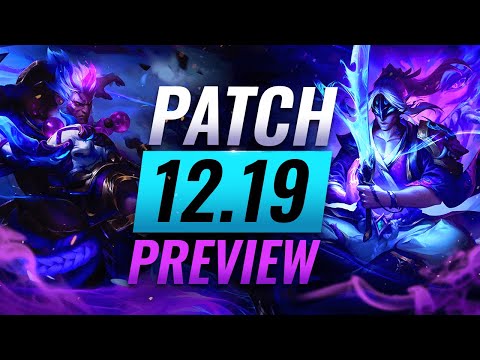 NEW PATCH 12.19 PREVIEW: Udyr BUFFS + Item Nerfs - League of Legends