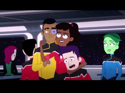 Star Trek lower decks- 1x01 mariner becomes boilmer’s Mentor￼