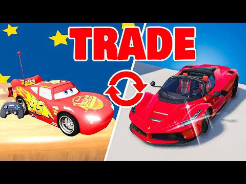 Trading from RC Car to a Ferrari in GTA 5