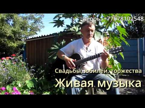 Игорь Мариниченко - живая музыка, баян, гитара (рекламный ролик)