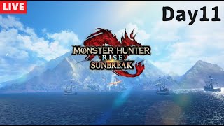 初見モンハンを堪能する男 11日目 サンブレイクやるぞ編　 【モンスターハンターサンブレイク初見プレイ】