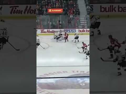 Erik Karlsson slap-pass masterclass‼️ #hockeyplayer