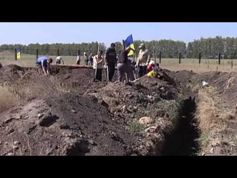 Digging Deep to Defend Ukraine: Volunteers in Kharkiv help border guards keep Russian invaders out