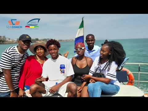 Tiktokers Tour and Party on Seacoach Water taxi Boat - Conakry to Freetown