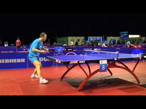 Ma Lin's wonderful touch