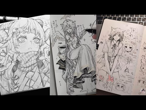 tổng hợp những video vẽ tranh của các đại thần / CAP đang mỗi cái video thôi hết m 6 tiếng 🙂😥