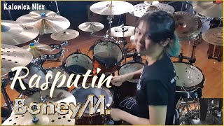 Download lagu Boney M - Rasputin [ cover ] Drum & Bongo by Kalonica Nicx mp3