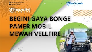 Terungkap Bukan Miliknya, Begini Gaya Bonge Artis Citayam Fashion Week Pamer Mobil Mewah Vellfire