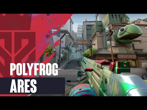 Polyfrog Ares Skin Showcase - Valorant Battlepass Skins
