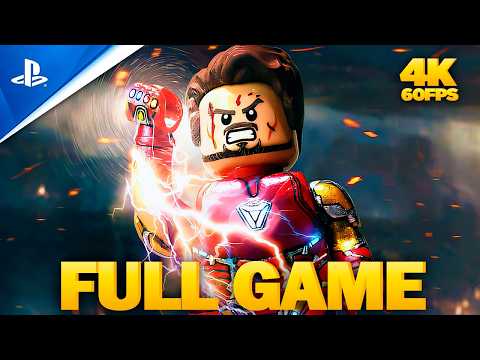 Lego Marvel's Avengers - Full Game Walkthrough Gameplay | 4K 60FPS PS5