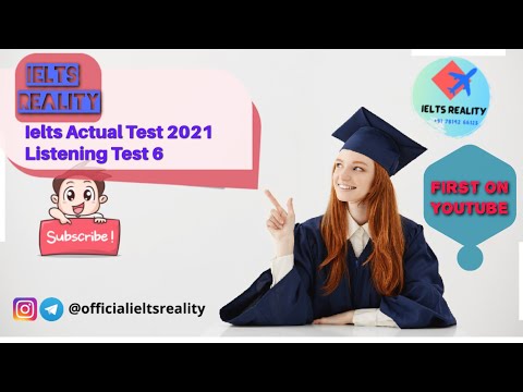 IELTS Listening Actual 2021 Test 6 // Video Library Application Form // Ielts Reality